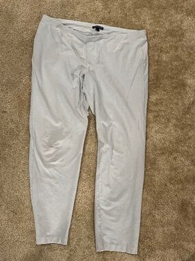 Eileen Fisher pants, L, Grey
